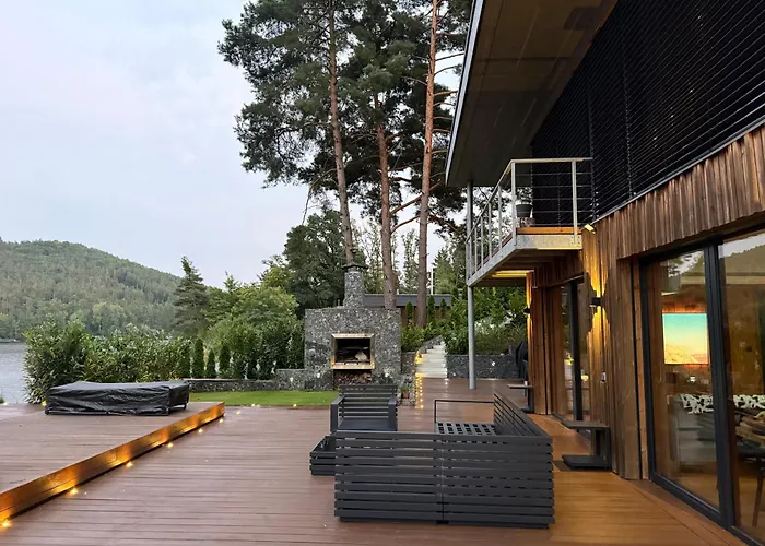 Hrdlicka Slapy Chalot Villa