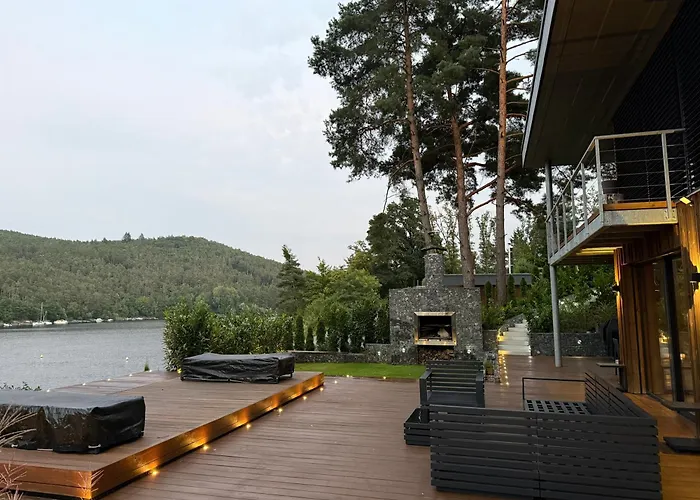 Villa Hrdlicka Slapy Chalot